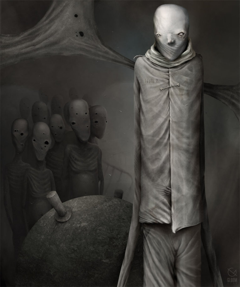 Illustration for article titled Melancholy monsters from your gloomiest nightmares